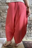 Tasha Cushion Cotton Sia Barrel Pant Watermelon